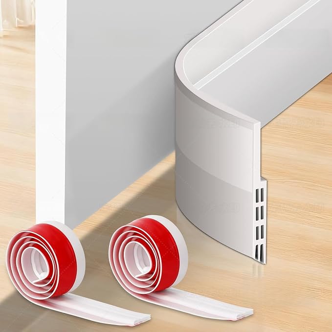Adjustable Under Door Draft Stopper Filler Seal Blocker, 2 Pack | Door Seal by Unknown