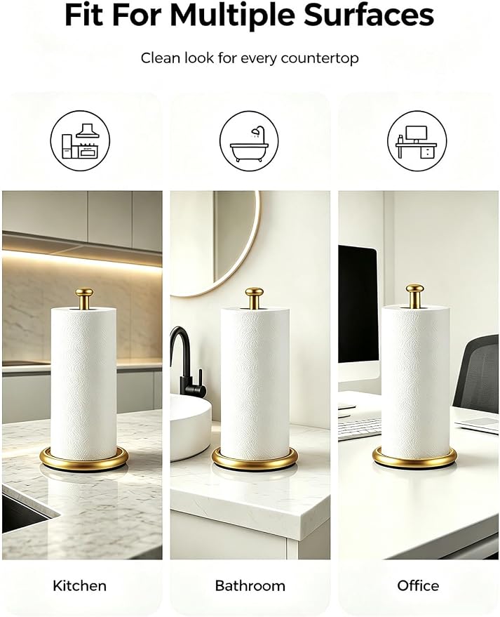 VEHHE Paper Towel Holder Countertop - Image 8