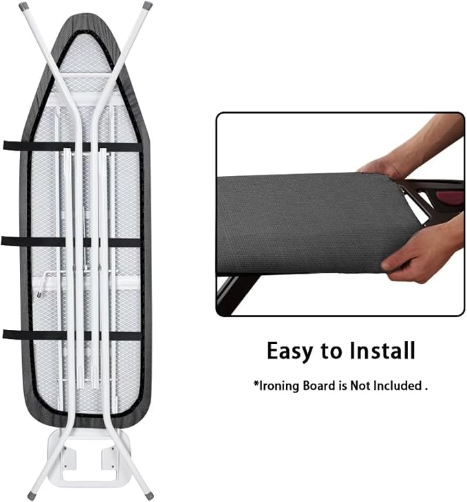 Grey Ironing Board Cover and Pad - Image 5