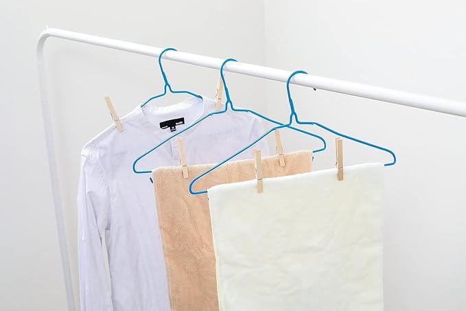Clothes Pins Wood for Hanging Clothes, 3.5 Inch【100pcs】 Heavy Duty Wooden - Image 8