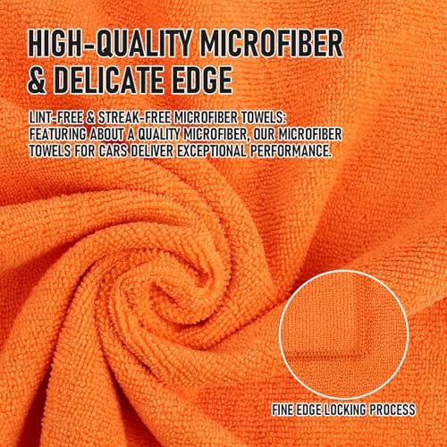Tricol Clean Microfiber Cleaning Cloth, 16in x16in, 12 Pack Ultra-Thick - Image 2