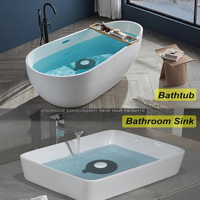 Seatery Bathroom Sink Stopper, Tub Stopper, Bathtub Drain Stopper, Bath Tub Plug - Image 6