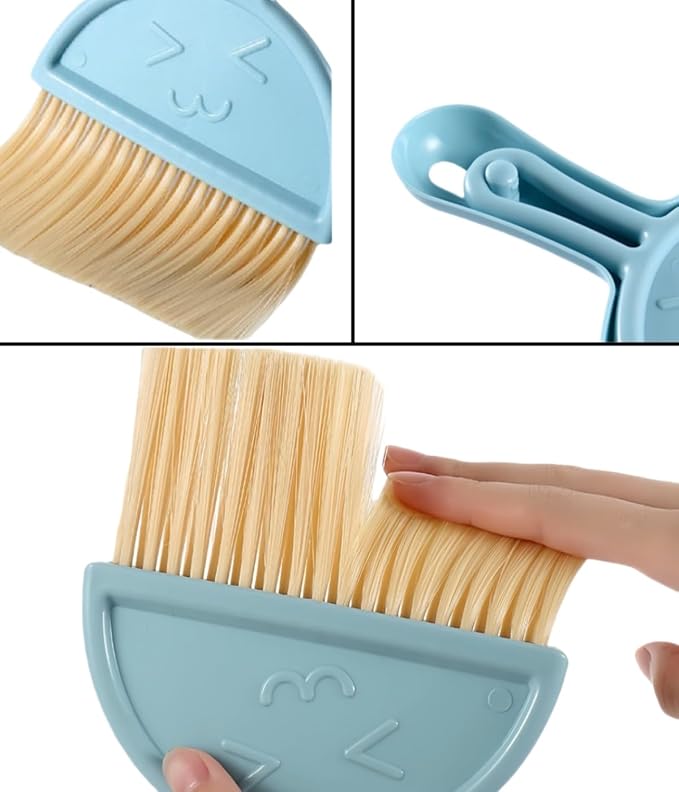 Mini Broom and Dustpan Set + Three-Color Cleaning Cloth, Suitable - Image 5