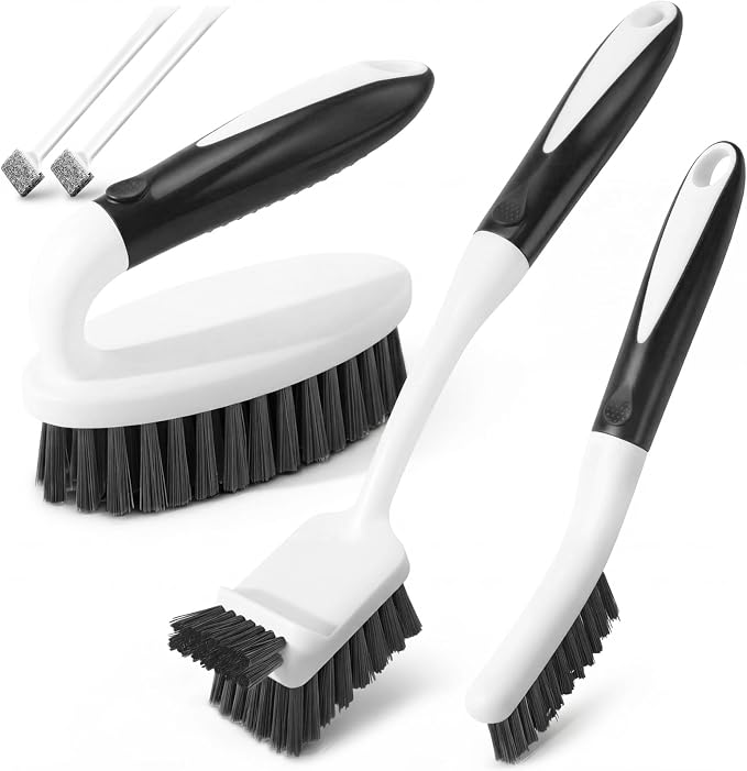 Holikme Cleaning Brush Set for Household Use, Scrub Brush, Kitchen Brush by Holikme