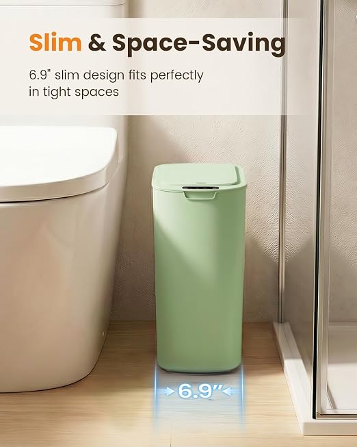 Cesun 5 Gallon Automatic Bathroom Trash Can - Image 3
