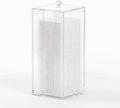 Acrylic Clean Pad Storage Box for Clean Skin Club, Cotton Pad Dispenser by JHJFRAWY