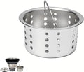 Updated Sink Strainer Basket Only, 3-inch Basket by LYNNADO
