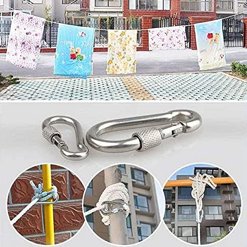50 Ft Clothesline Long Clothes Line, Cotton Clothesline Rope Laundry Line Rope - Image 5