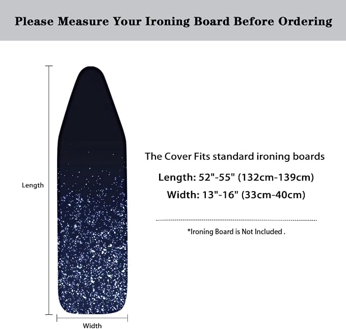 Christmas Lights Ironing Board Covers Scorch Resistant Heat Insulation Ironing - Image 6