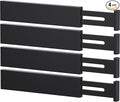 Bamboo Drawer Dividers, Adjustable Drawer Organizers, Fits 17.6–21" Drawers | by Ryqtop