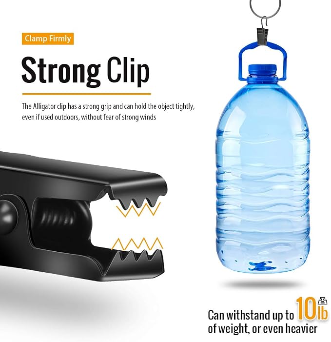 Teenitor 100 Pack Small Curtain Clips Curtain Hooks - Image 4