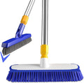 12" Wide Floor Scrub and Grout Brush Set by ITTAHO