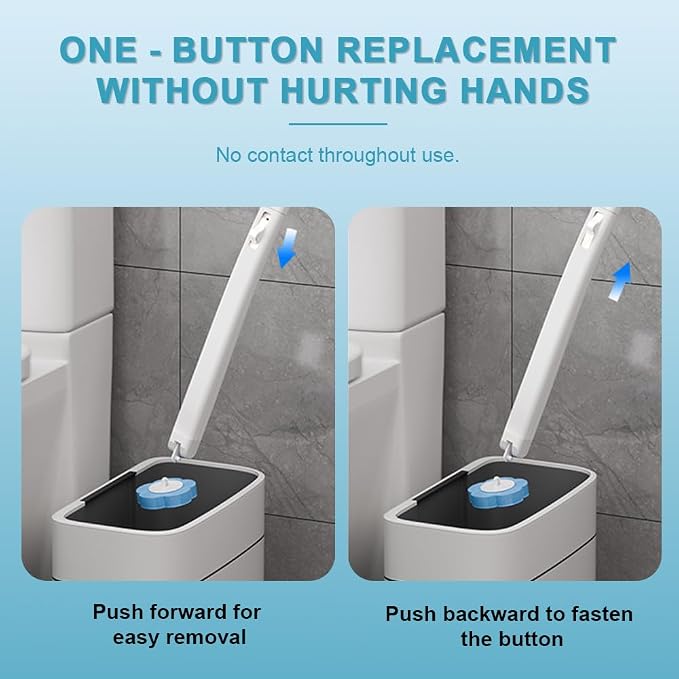 Disposable Toilet Brush Wand Starter Kit - Image 6
