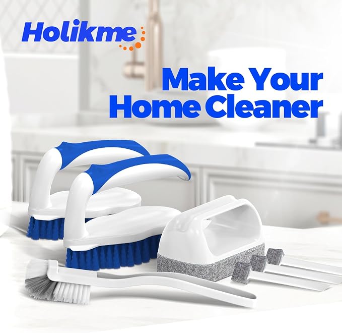 Holikme 7 Pack Cleaning Brush Scrub Brush Kitchen Brush - Image 7