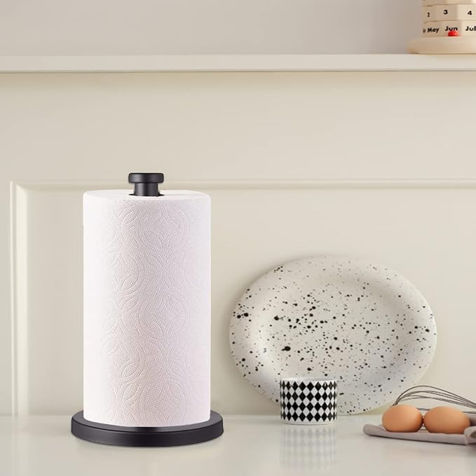 Black Standing Paper Towel Holder - Image 6