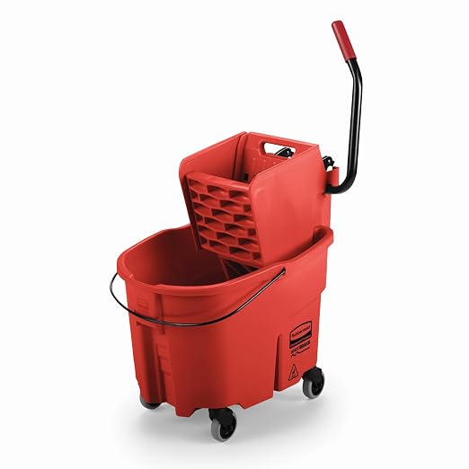 Rubbermaid Commercial Products WaveBrake 35 QT Side-Press Mop Bucket and by RubbermaidCommercialProducts