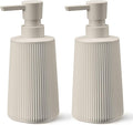 Beige 2 Pack Hand Soap Dispensers Set | by zuxzmj