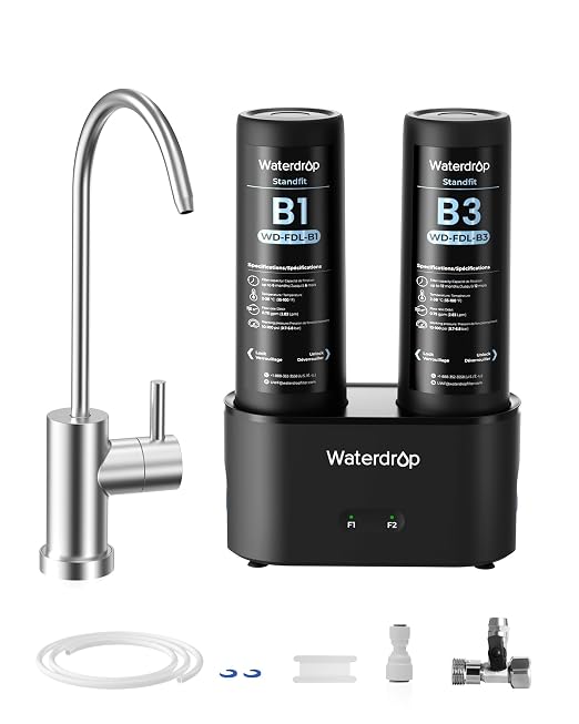 Waterdrop DLB Under Sink Water Filter System, by Waterdrop