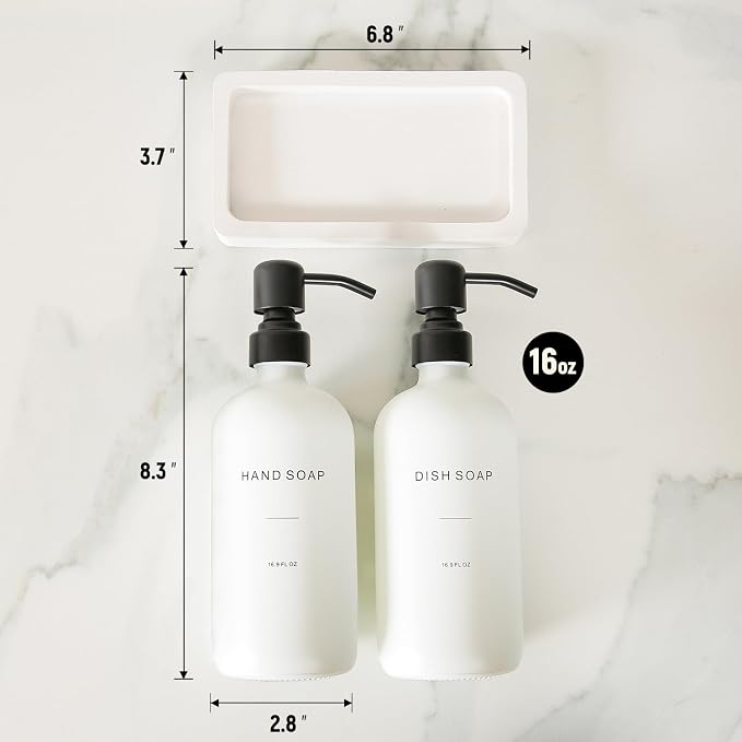 Prus Waso Kitchen Soap Dispenser Set - Image 7