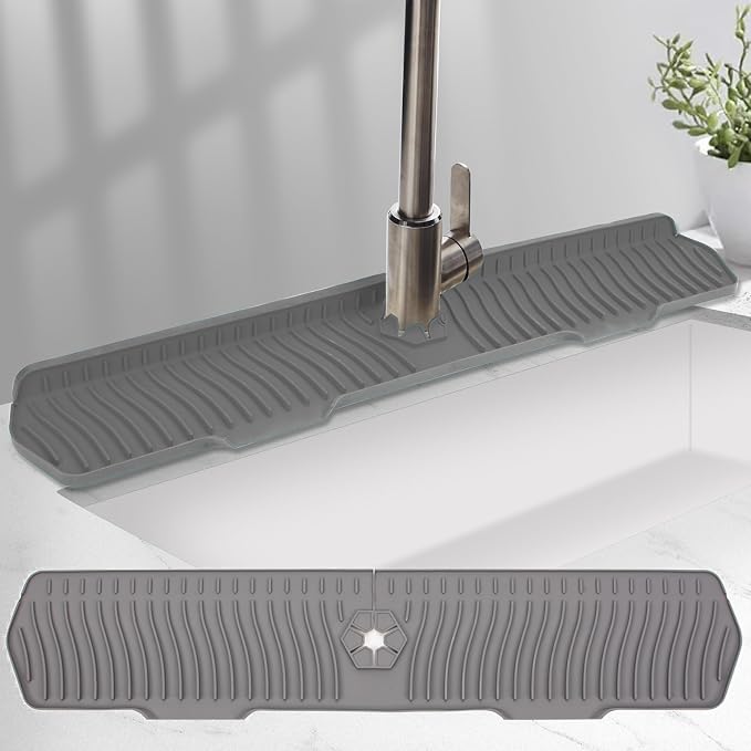 Kitchen Sink Splash Guard 29.7 X 5.7 In, Large Size Kitchen Sink Splash Guard by Unknown