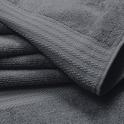 GLAMBURG Premium Cotton 4 Pack Bath Towel Set - Image 2