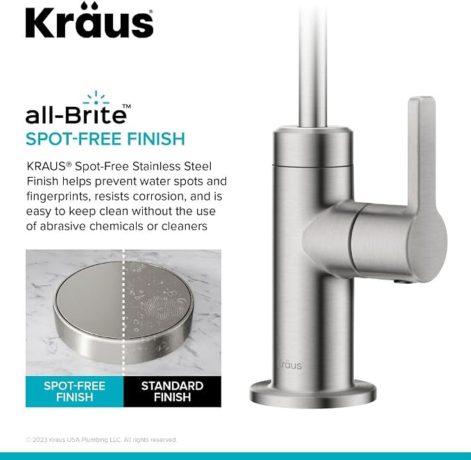 KRAUS Oletto Single Handle Drinking Water Filter Faucet - Image 6