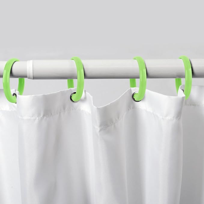 Green Shower Curtain Hooks - Image 5