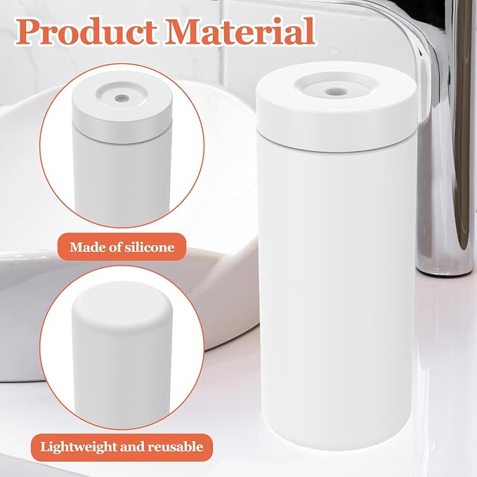 Silicone Dish Soap Dispenser, Reusable Dish Soap Bottle, Refillable Dish Soap - Image 7