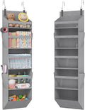 Lifewit 1 Pack Over the Door Organizer, Anti Tilt 40 lbs Load Behind Door by Lifewit