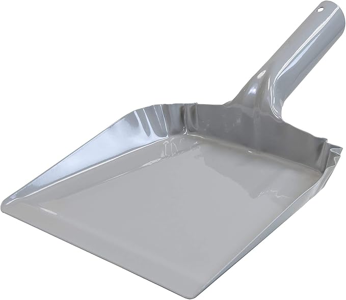 Metal Dust Pan and Brush Set Heavy Duty - Image 6