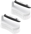 Scrub Brush for Cleaning Comfort Grip Shower Scrubber Stiff Bristles by Amazer
