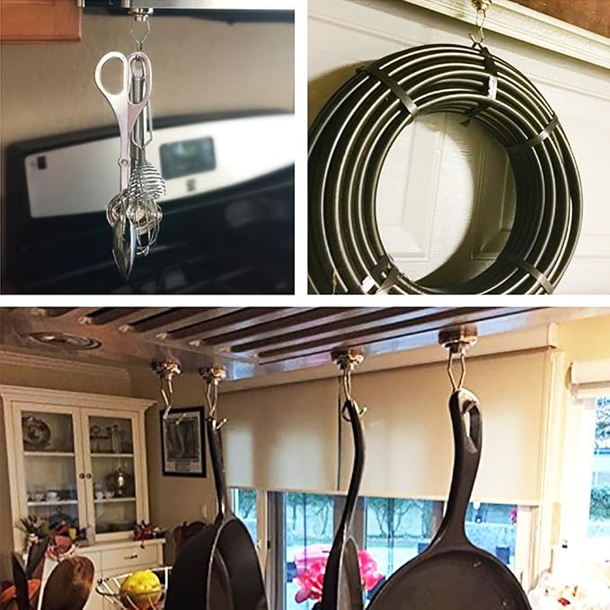 DIYMAG Magnetic Hooks, 80LBS Heavy Duty 6 Pack 2026 Cruise Ship Essentials - Image 7