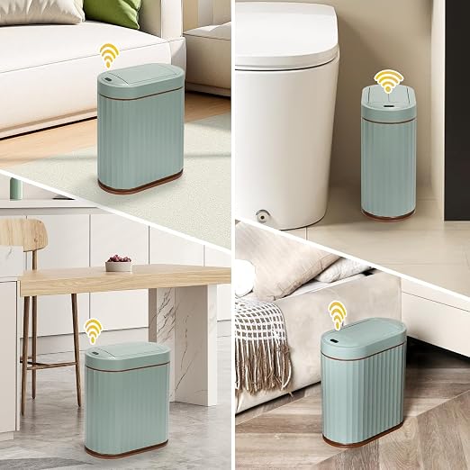 ELPHECO Motion Sensor Bathroom Trash Can - Image 2