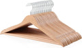 Amazon Basics Wood Suit Clothes Hangers by AmazonBasics