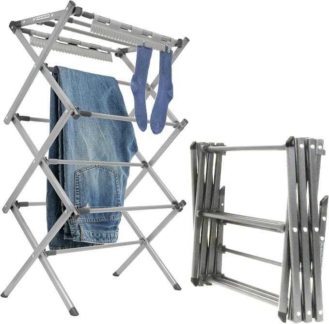 BLACK+DECKER Space Saving 3-Tier Expandable Clothes Drying Rack, Foldable by Unknown