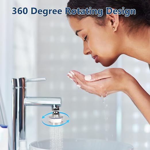 3 Pcs of Sink Water Filter and 18 Filter Elements Set, Sink Faucet Filter - Image 5