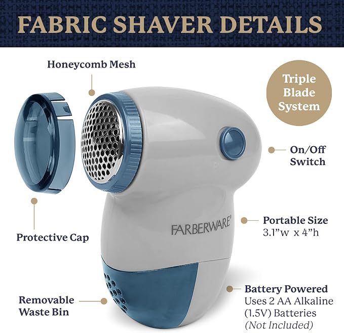 Farberware Fabric Shaver & Lint Remover - Image 6
