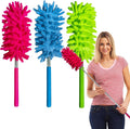 M-Jump 3 Pack Retractable Long-Reach Washable Duster by BetterproductsBetterlife