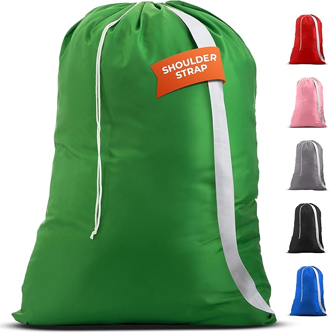 Handy Laundry Extra Large Heavy Duty Laundry Bag, Shoulder Strap, 30x40 in by Handy+Laundry