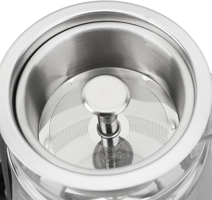 Electric Kettle, 1.2L Transparent Glass Electric Heat Preservation Electric Tea Kettle Tea Kettle Electric with Steam Spraying for Home Office