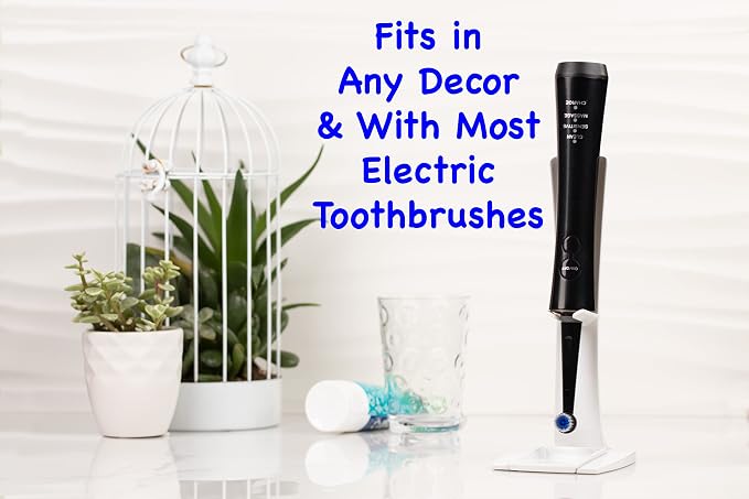 Hygienic No-Mess Inverted Electric Toothbrush Holder Stand, Easy Cleaning - Image 5