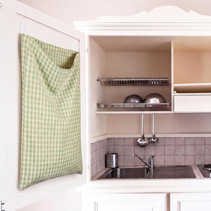 Reusable Dirty Rag Storage Linen Bag - Image 5