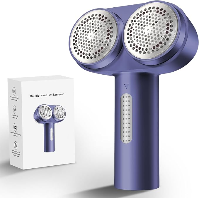 Fabric Shaver, Dual Motor Electric Lint Shaver by HANDZEE