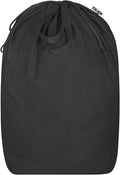 Canvas Laundry Bags with Handles & Square Base 16"Wx16"D x27.6"H by CALACH