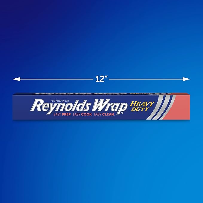 Reynolds Wrap Heavy Duty Aluminum Foil Roll, Thick Heavy Duty Foil - Image 4