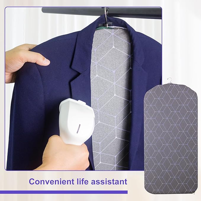 EVEME Steamer Board for Clothes,Stand for Steaming Clothes,Steamer Pad,Hanging Ironing Board,Clothes Steamer Board,Steamer for Clothes,Hanging Steam Iron Pad,Steam Ironing Board