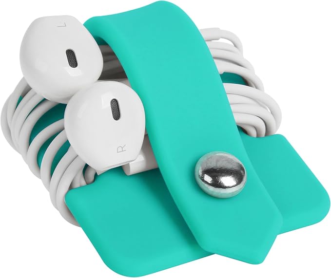 Cord Organizer Earbuds Holder Earphone Wrap Earphones Organizer Headset - Image 3