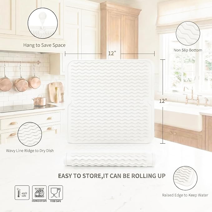 MicoYang Silicone Dish Drying Mat - Image 2