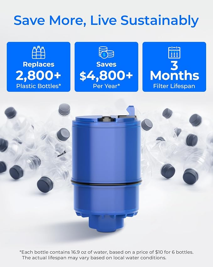 Waterdrop Faucet Water Filter, NSF 42 Certified, 8 Pack | Compatible - Image 6