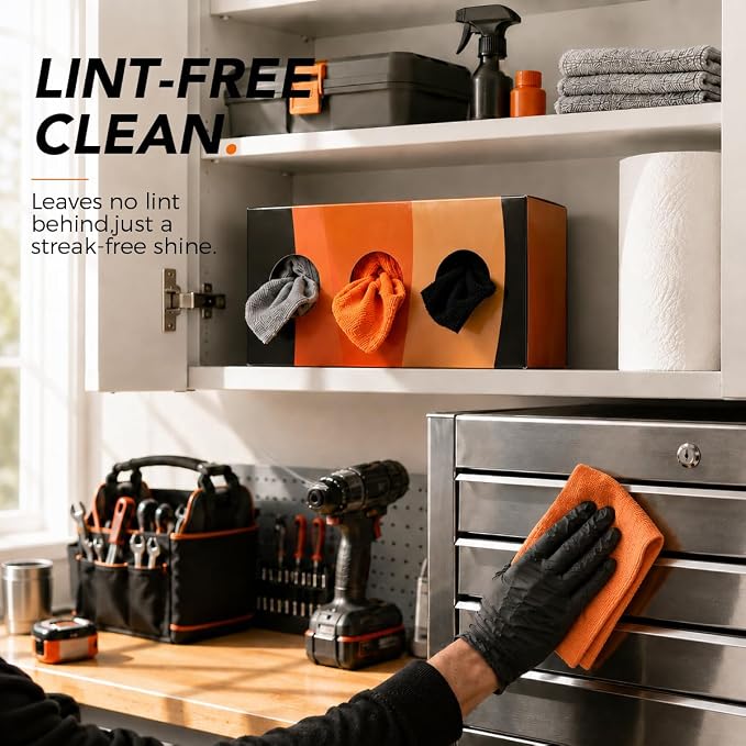 UNIMADE Microfiber Cleaning Cloth, 150 Pack Microfiber Towels - Image 3